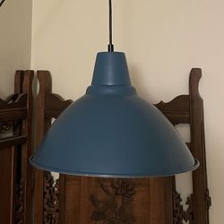 IKEA Teal Pendant Lamp