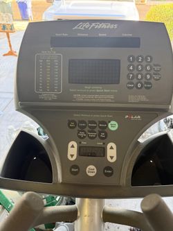 Elliptical Trainer By Life Fitness