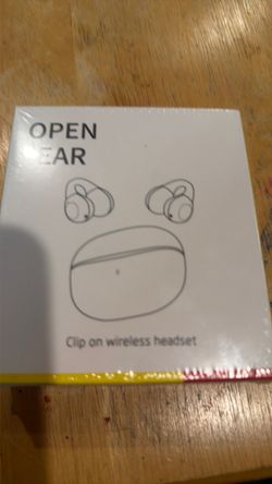 Open ear wireless headphones