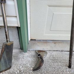 Propeller and shaft