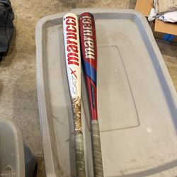 30 And 31 Inch Marucci bats
