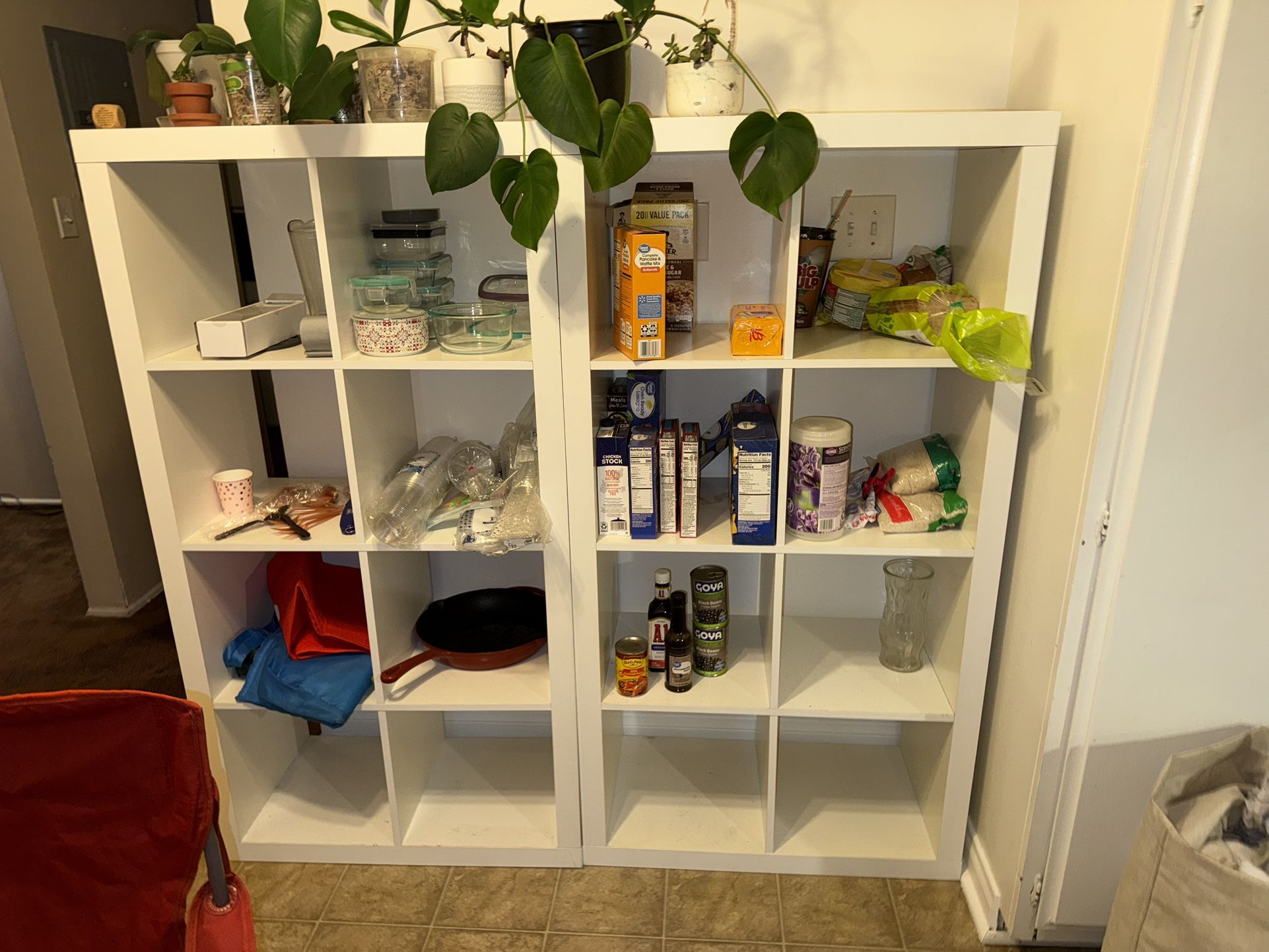 White Kitchen Cabinet Shelves