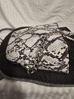 Steve Madden "Bmaggie" Natural Snake-Print Dome Crossbody Bag