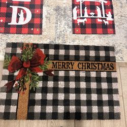 Christmas Indoor/Outdoor Rug