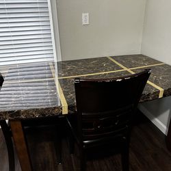Table and chairs