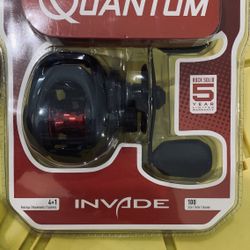 QUANTUM INVADE INV100S Bait Caster RH  NEW