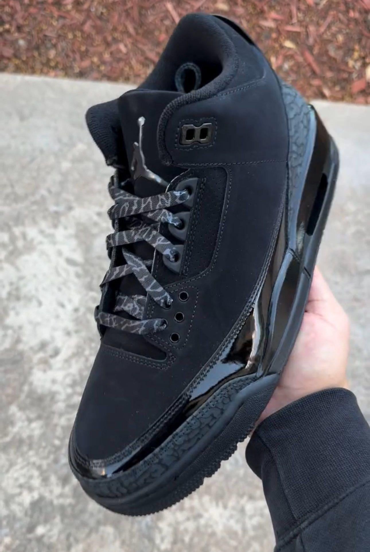 Jordan 3 retro Blackcat (2025)