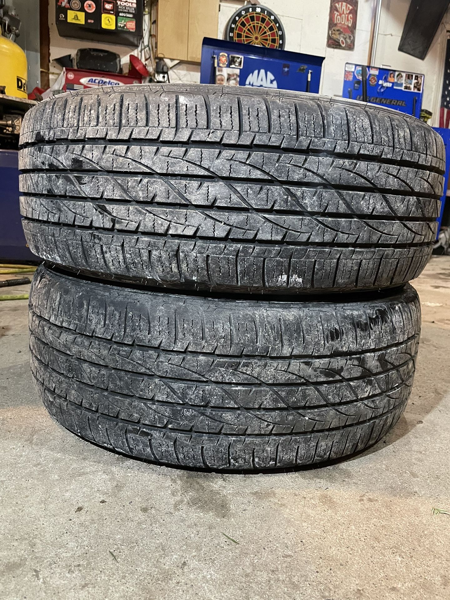 Two - 235/55/18 Firestone Destination LE2 Tires