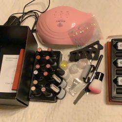 Gel Nail Kit, Used Once