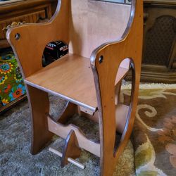 Amish High Chair Rocking Horse