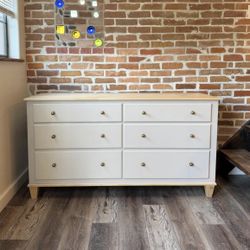 ✨Refinished Ethan Allen Solid Wood Dresser / Changing Table - Free Delivery!