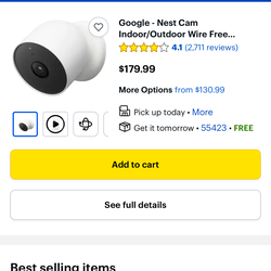 Google nest camera