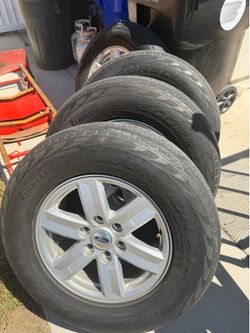 Stock ford 150 Rims and tires