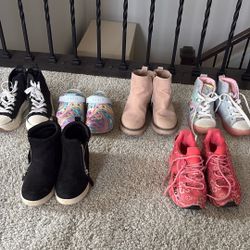 Girls shoes and boots kids size 13 to 14