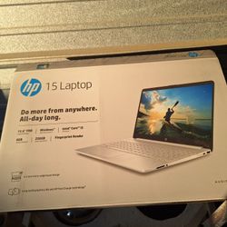 HP Laptop New Open Box
