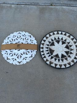 Decorative Wall Plates Set of 2