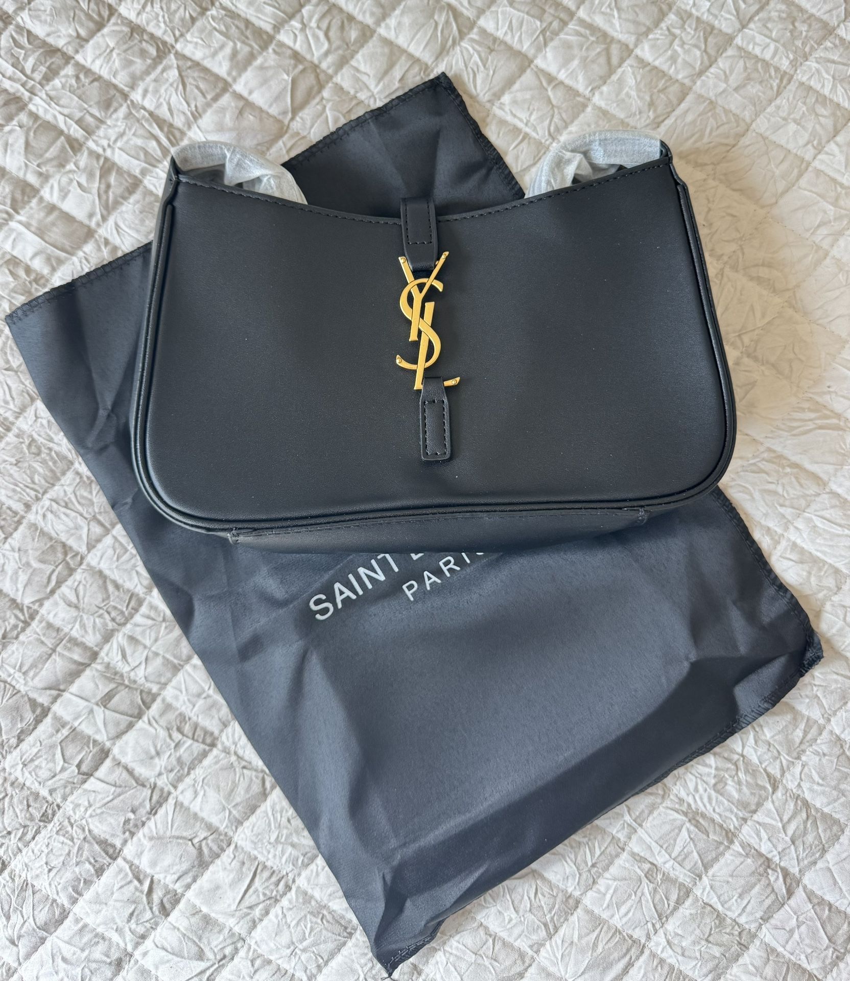 Le 5 a 7 Hobo Bag Black With Gold