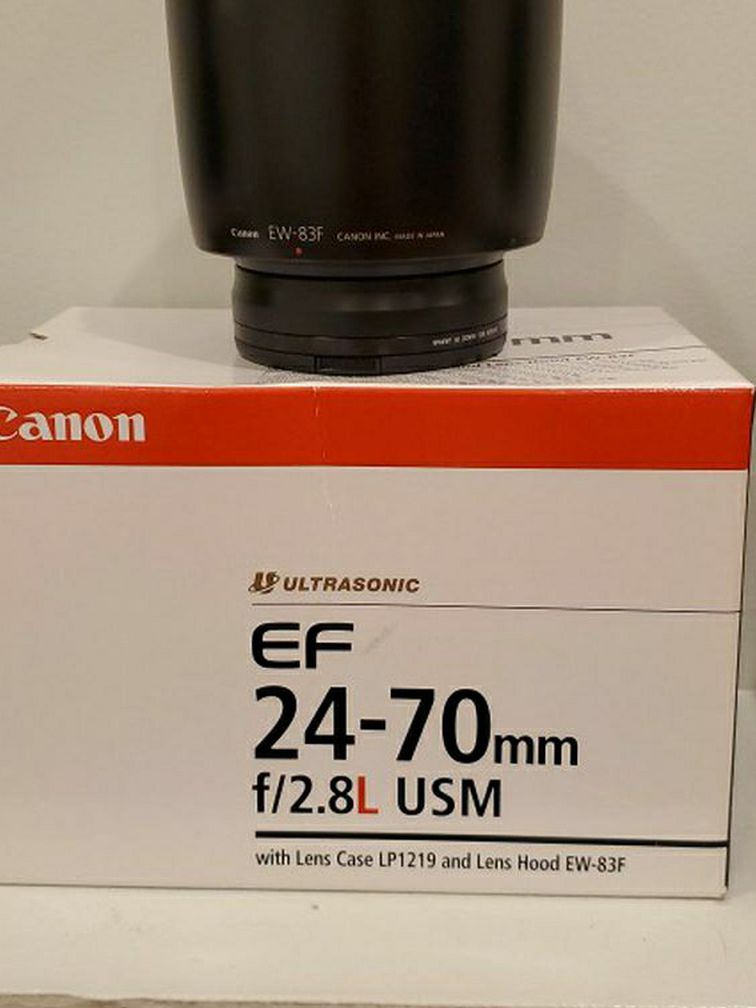 Canon EF 24-70mm f/2.8L USM (LIKE NEW)