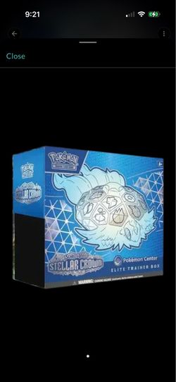 Pokemon Center Stellar Crown ETB
