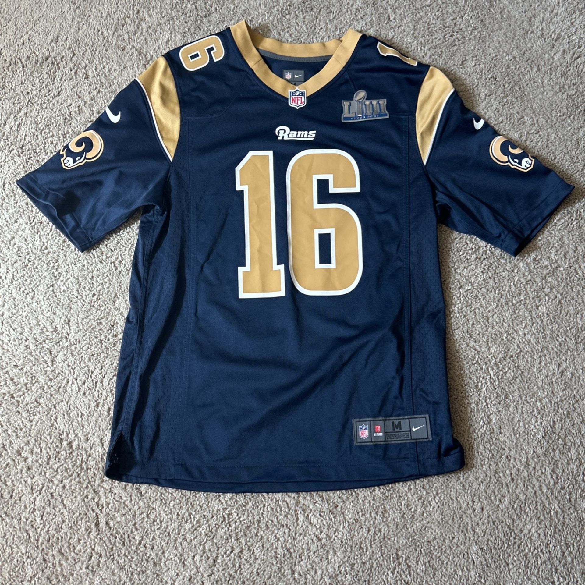 Jared Goff LA Rams Super Bowl 53 Nike Jersey
