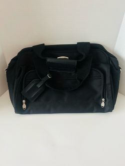 VTG Ricardo Beverly Hills Black Overnight/carryon/Travel Bag No Shoulder Strap