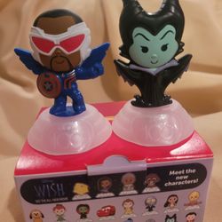 Disney100 Happy Meal Toy - #29 Maleficent & Captain America 
