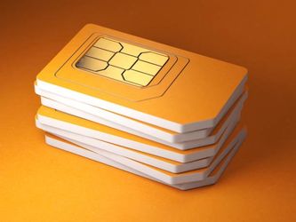 SIM card pre-paid with 10 months of unlimited talk & text on spectrum network, 30gb data each month 5G