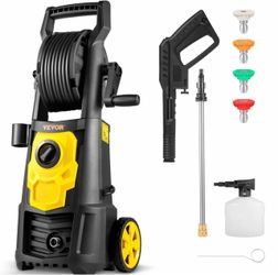 Brand New VEVOR Electric Pressure Washer 2000 PSI 1.65 GPM 30 FT Hose w/ Nozzles & Foam Cannon