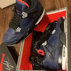 Air Jordan 4 "Winterized Loyal Blue" sneakers