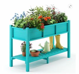 Aruba blue HDPS planter