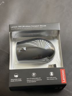 Lenovo 300 Wireless Compact Mouse 
