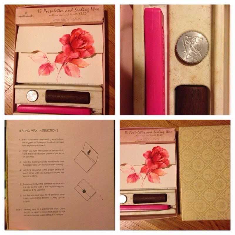 Hallmark Stationary Vintage