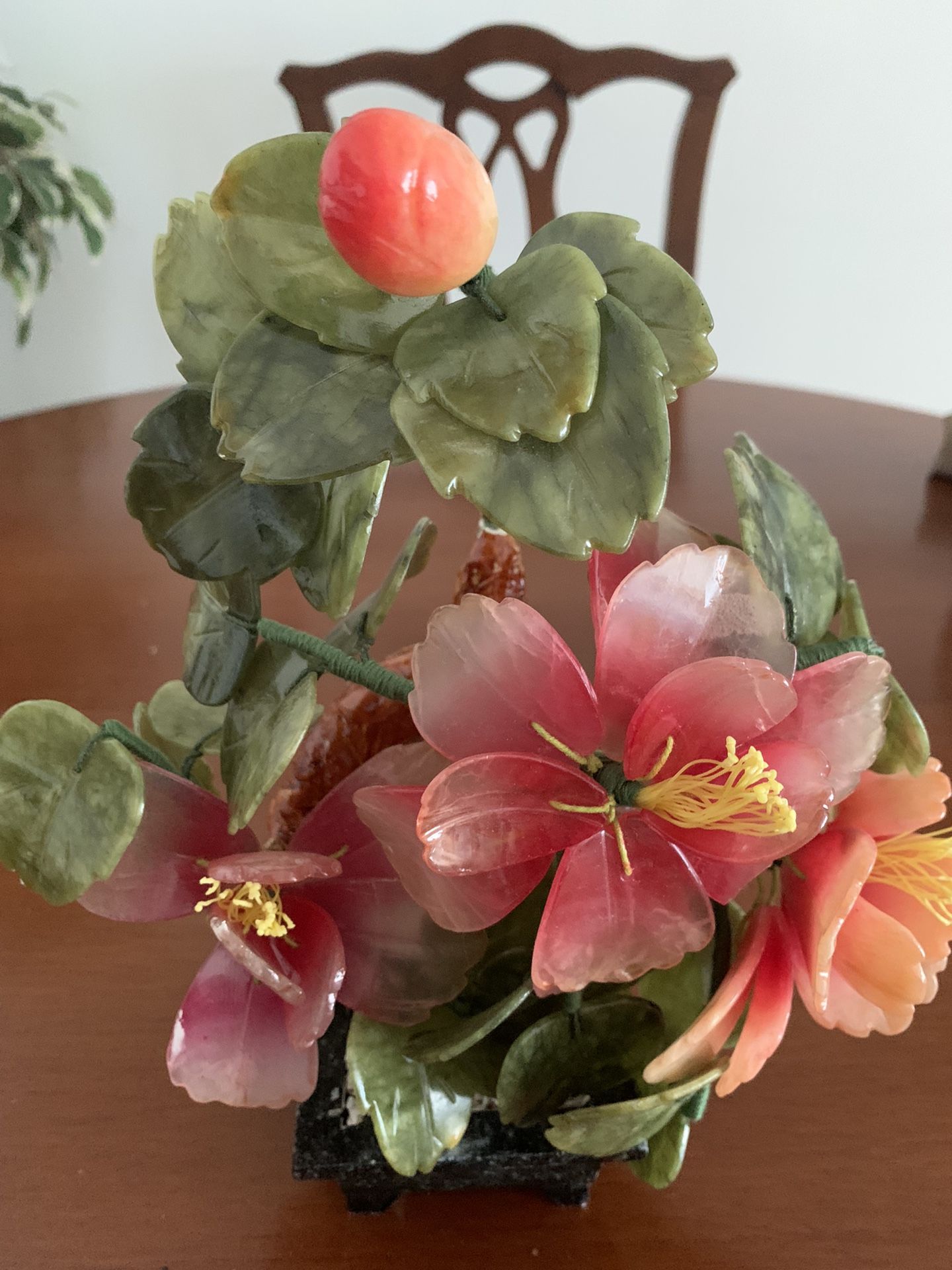 Jade Flowers In A Jade Vase