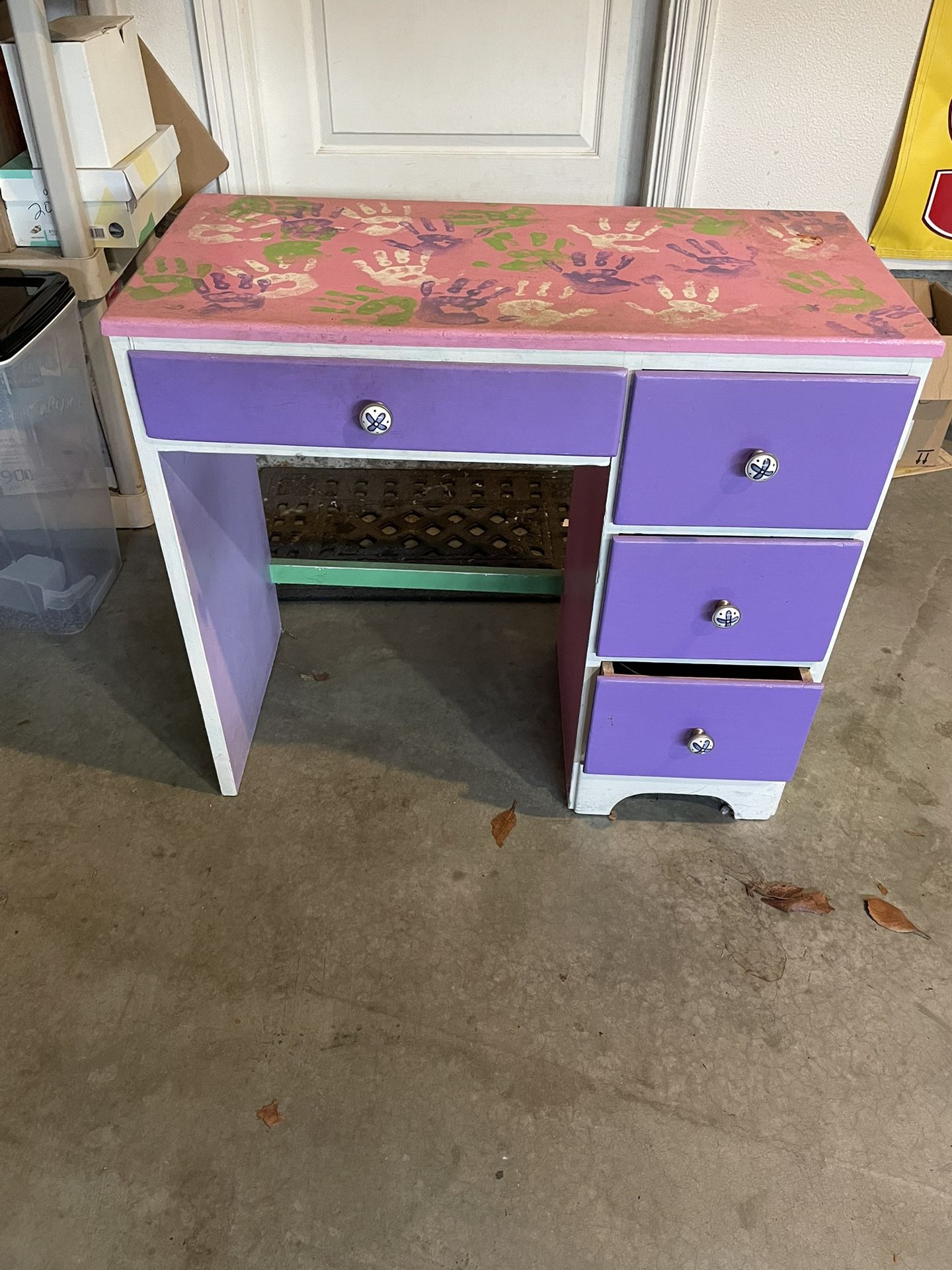 Kids Desk - Painted Multiple Colors