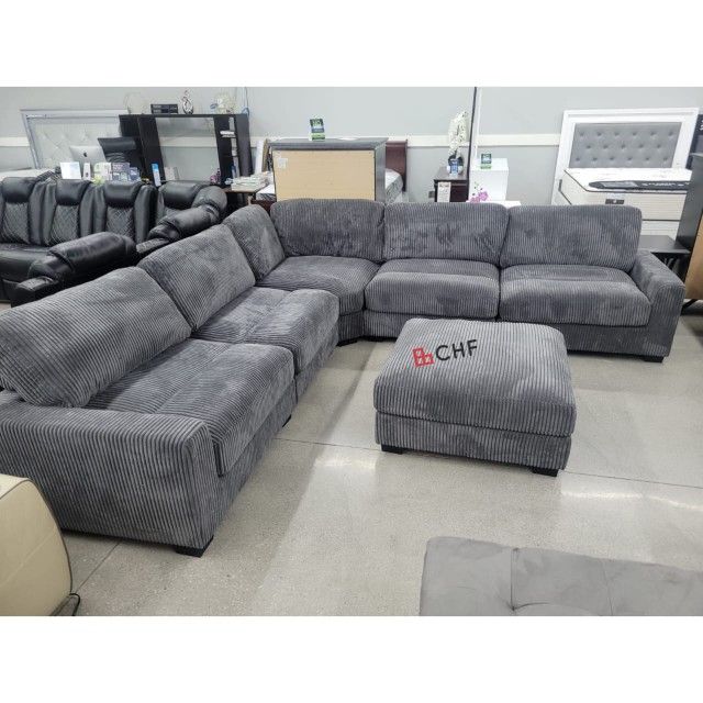 corduroy modular sectional sofa // Limited Time Offer