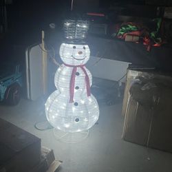 4 Ft Outdoor Christmas Decor Snowman