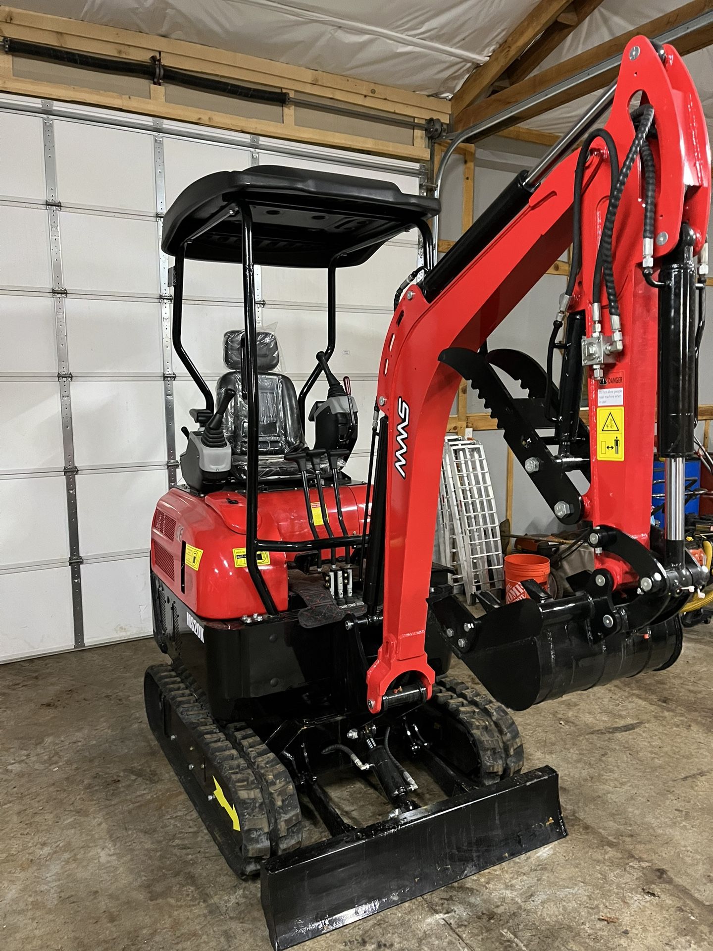 2024 MMS MS20K Mini Excavator w/ Kubota Diesel