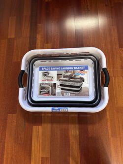 Space Saving Collapsible Laundry Basket