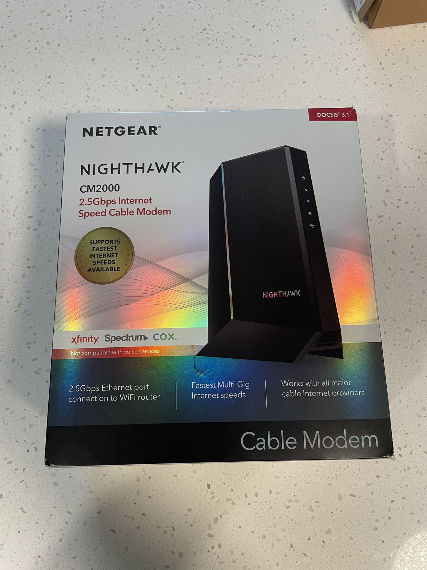 Netgear CM2000 Modem 2.5 Gbps