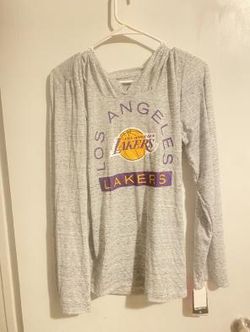 Los Angeles Lakers Women's Heather Grey Sweatshirt Size XL NWT