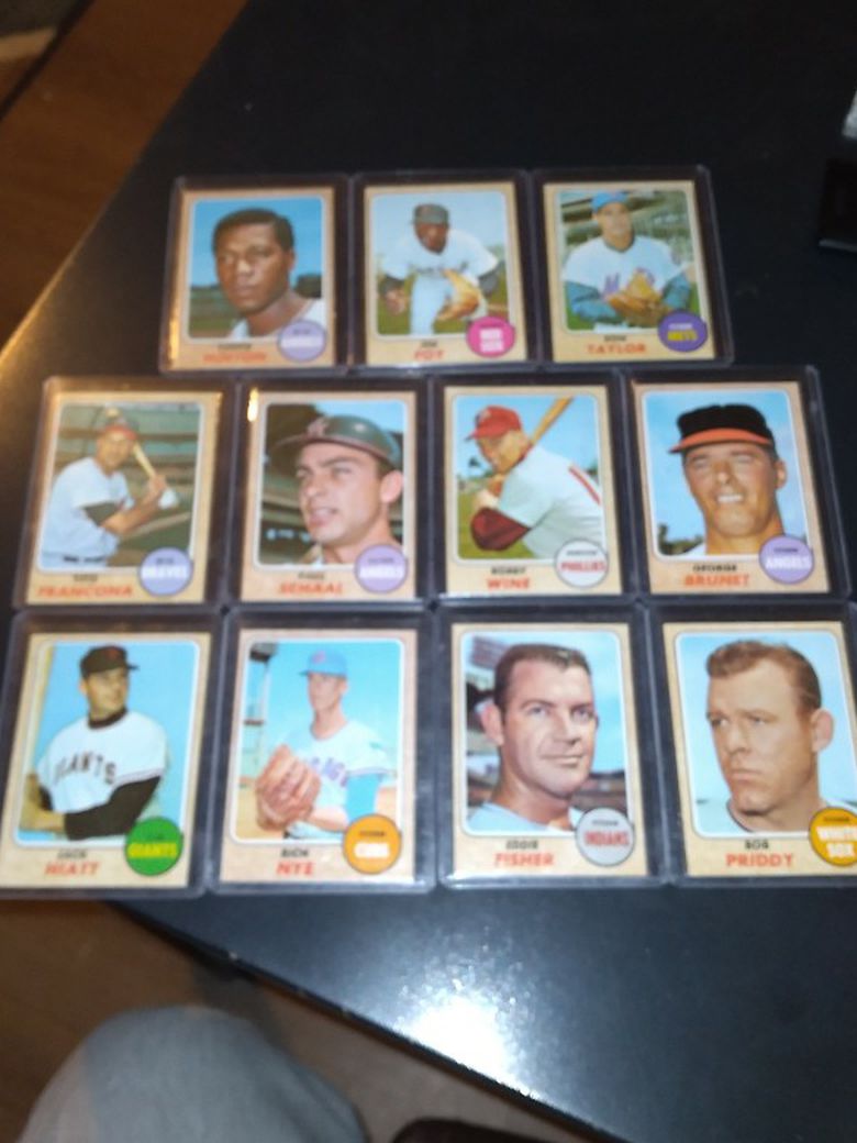1968 Baseball Cards Mint Condition