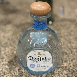 Don Julio Blanco Empty Tequila Bottle 1942 Mexico Arts And Crafts
