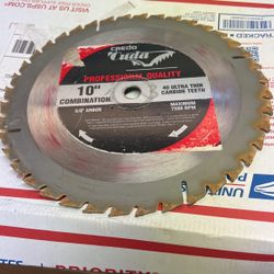 10” Combination Carbide Saw Blade