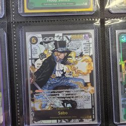 One Piece Tcg Sabo Manga Rare 