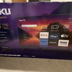 Brand New 40” Roku Smart TV (FHD 1080p)