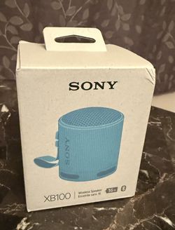 Sony SRSXB100/L XB100 Compact Bluetooth Wireless Speaker, Blue