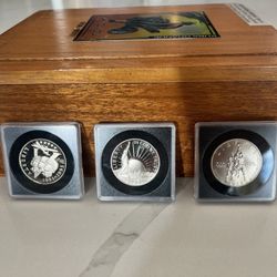 Three Commemorative Half Dollars (clad)