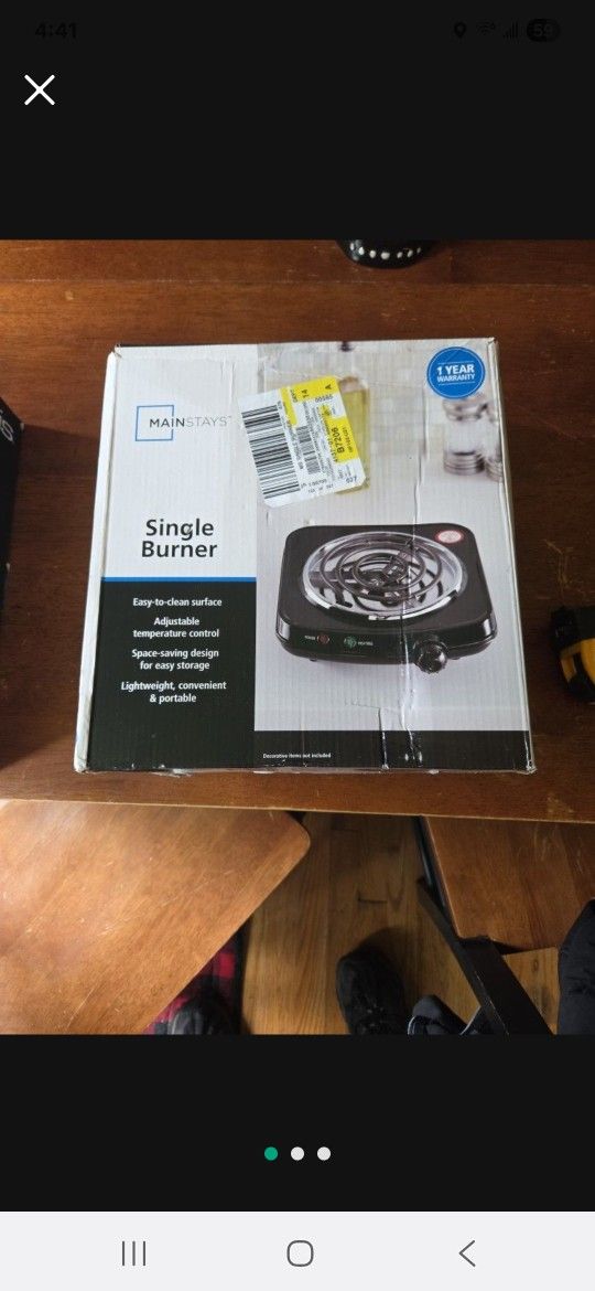 Single Burner