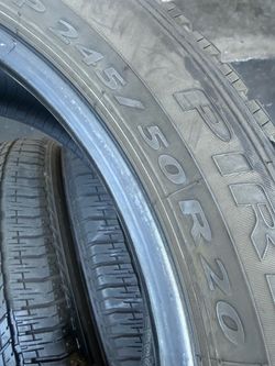 245/50/20 Pirelli Scorpion (2 Tires) $