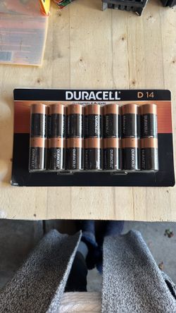 Duracell D Batteries (14 Pack) – Brand New, Sealed 
